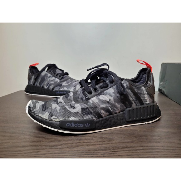 Men Adidas NMD NYC Camo Black Red G28414